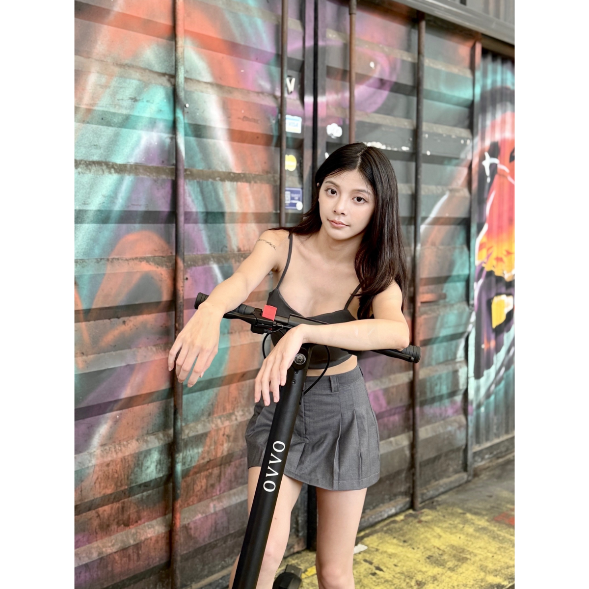 ovvo S9 electric scooter (black)