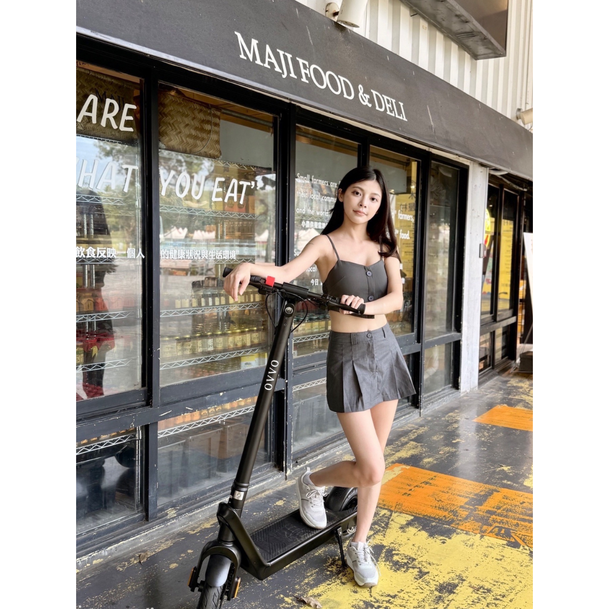 ovvo S9 electric scooter (black)